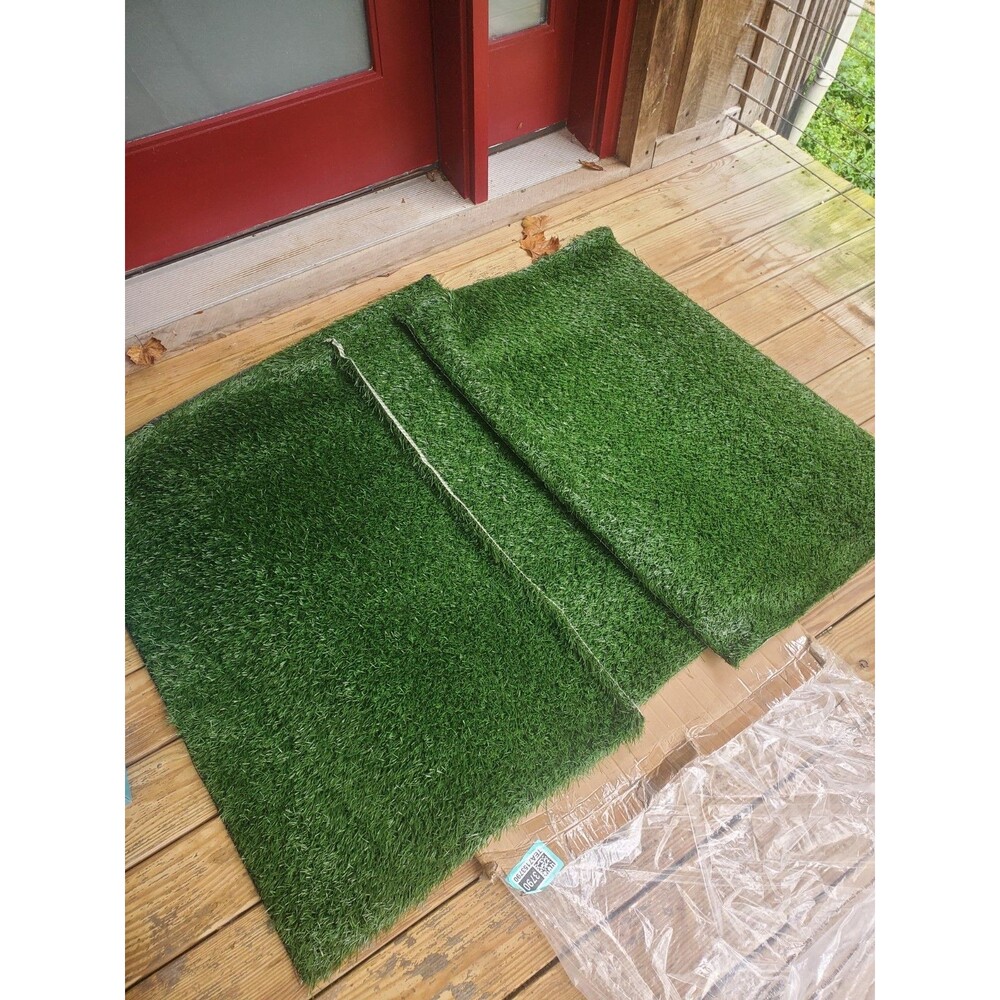 ONE Reusable Pee Pad for Dogs 41x27in Replacement Artificial fake dog Grass XXL